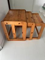 Nesting tables - mimiset vintage, Huis en Inrichting, Tafels | Bijzettafels, Minder dan 55 cm, Ophalen of Verzenden, Zo goed als nieuw