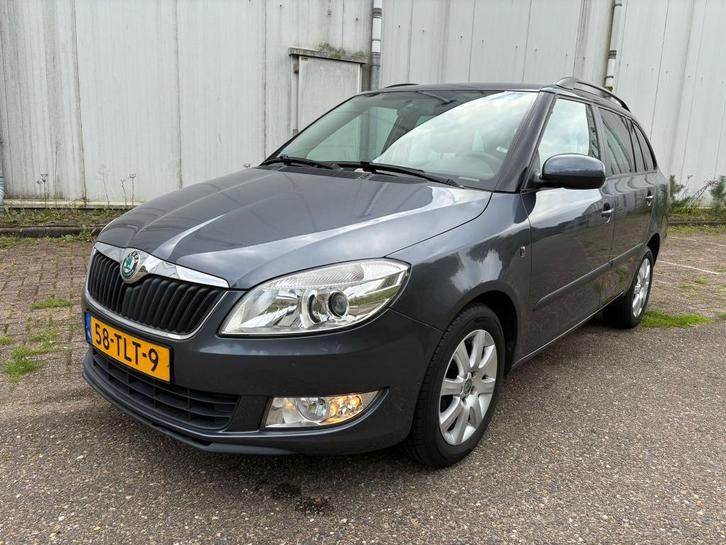 Skoda Fabia 1.2 TSI 63KW Combi 2012 Grijs, Auto's, Skoda, Particulier, Fabia, Benzine, B, Stationwagon, Handgeschakeld, Origineel Nederlands