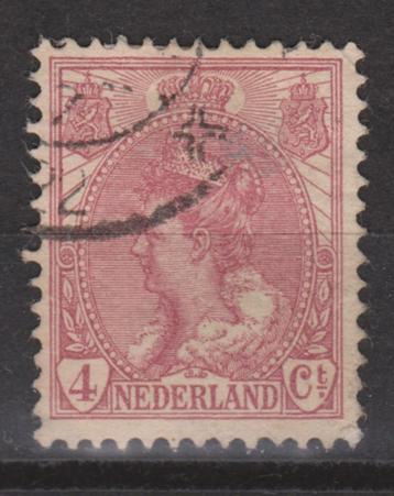 NVPH 58 geb Wilhelmina 1899 ; OUD NEDERLAND per stuk beschikbaar voor biedingen