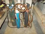 Autogeen lasapparaat eigen flessen 10 ltr, Doe-het-zelf en Verbouw, Gereedschap | Lasapparaten, Ophalen, Gebruikt, Minder dan 150 ampère