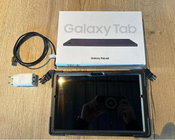 Samsung Galaxy Tab A8 (2022) - 128 GB, Computers en Software, Android Tablets, Gebruikt, Wi-Fi en Mobiel internet, 10 inch, 128 GB