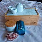 Traditioneel Chinese Celadon Thee Servies Set Ming Ci Cun, Ophalen of Verzenden