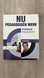 NU Pedagogisch werk, Didactiek, Ophalen of Verzenden, Nieuw, Overige niveaus