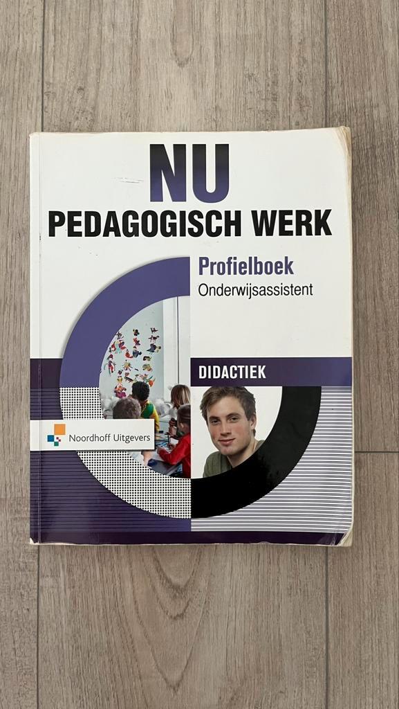 NU Pedagogisch werk, Didactiek, Boeken, Schoolboeken, Nieuw, Overige niveaus, Ophalen of Verzenden