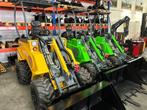 TAIAN DY620 en TAIAN DY840 minishovel met KUBOTA motor., Ophalen of Verzenden, Wiellader of Shovel, Info@kerremans-machines.nl