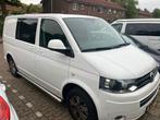 Volkswagen Transporter 2.0 TDI H1L1- 2014-Airco-Navi-Cruise, Auto's, Voorwielaandrijving, Euro 5, Zwart, 4 cilinders