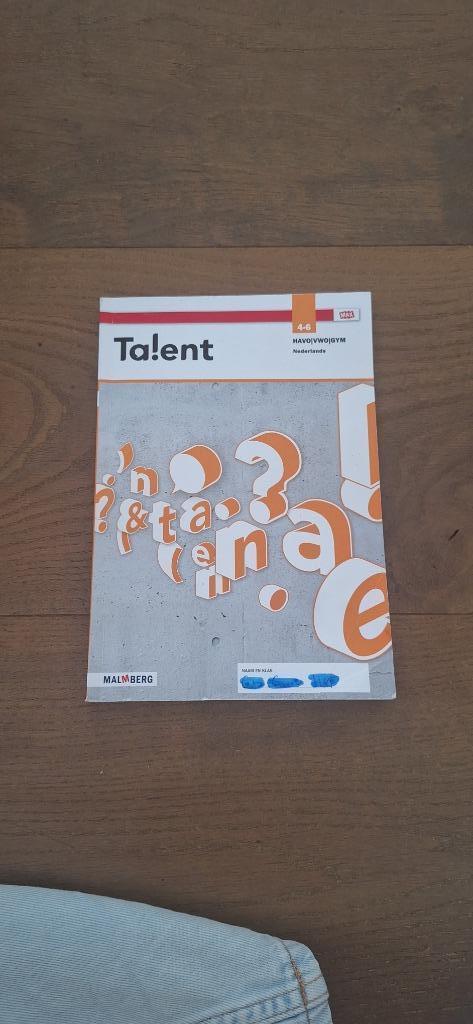 Talent Nederlands vakboek, Boeken, Schoolboeken, Zo goed als nieuw, Nederlands, Overige niveaus, Ophalen of Verzenden