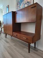 Dressoir van teakhout uit de jaren 1960s, Ophalen, 150 tot 200 cm, Onbekend, Zo goed als nieuw