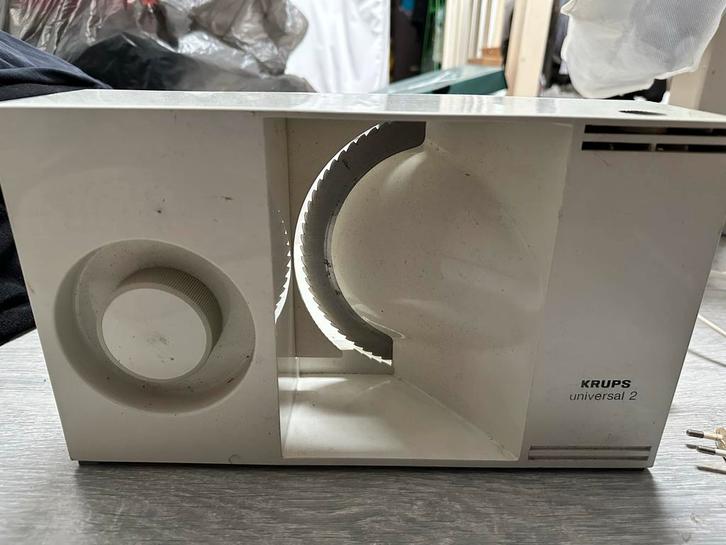 Krups Universal 2 Vleessnijmachine, Witgoed en Apparatuur, Keukenmixers, Gebruikt, Minder dan 1 liter, 1 snelheid, Ophalen of Verzenden
