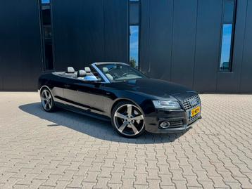Audi S5 3.0 Tfsi V6 ABT tune 435pk Cabrio Quat. 2011 Zwart beschikbaar voor biedingen
