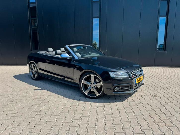 Audi S5 3.0 Tfsi V6 ABT tune 435pk Cabrio Quat. 2011 Zwart, Auto's, Audi, Particulier, S5, ABS, Achteruitrijcamera, Airbags, Airconditioning