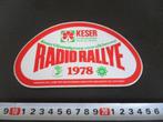 sticker radio rallye 1978 hertogrijders den bosch tros keser, Ophalen, Zo goed als nieuw, Bedrijf of Vereniging