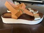 Evita sandalen dames Maat 40 izgs, Kleding | Dames, Ophalen of Verzenden, Zo goed als nieuw, Bruin, Sandalen of Muiltjes