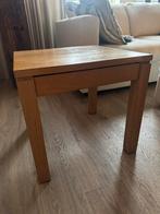 2 Houten Tafeltjes met Lade, 45 tot 60 cm, Minder dan 55 cm, Gebruikt, Vierkant