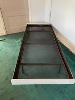 STEVIG 1 pers frame +matras, poten demontabel, MOET WEG !!, Ophalen, Gebruikt, 90 cm, Eenpersoons