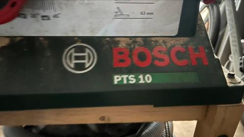 Bosch PTS10 zaagtafel met Bosch advanced vac20 stofzuiger, Doe-het-zelf en Verbouw, Gereedschap | Zaagmachines, Gebruikt, Cirkelzaag