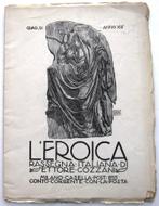L'Eroica 1924 #91 Baroni Zanelli Morbiducci Kunsttijdschrift, Ophalen of Verzenden