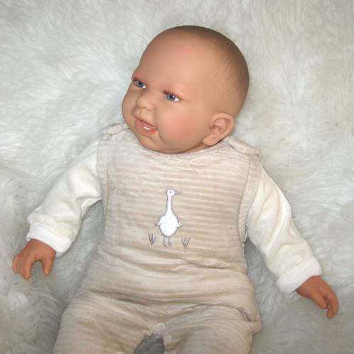 Grote maat babypop 53cm past babykleding levensecht baby pop, Kinderen en Baby's, Speelgoed | Poppen, Nieuw, Babypop, Ophalen of Verzenden