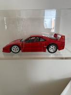 Ferrari F40 1:8 Pocher in vitrine, Ophalen, Zo goed als nieuw, Auto