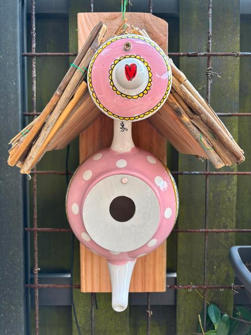 Blond Amsterdam - cake and tea - vogelhuis, Tuin en Terras, Vogelhuisjes en Vogelbaden, Nieuw, Ophalen of Verzenden