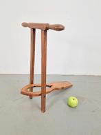 Antiek engelse opvouwbare laarzenknecht, ca. 1950 Hout, N, Ophalen of Verzenden, N, N