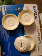 Mosa pastel schoteltjes, gele rand, Zwarte Kat, Ophalen of Verzenden