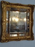 baroque stijl vergulde spiegel, Antiek en Kunst, Antiek | Spiegels, Ophalen of Verzenden, Overige vormen