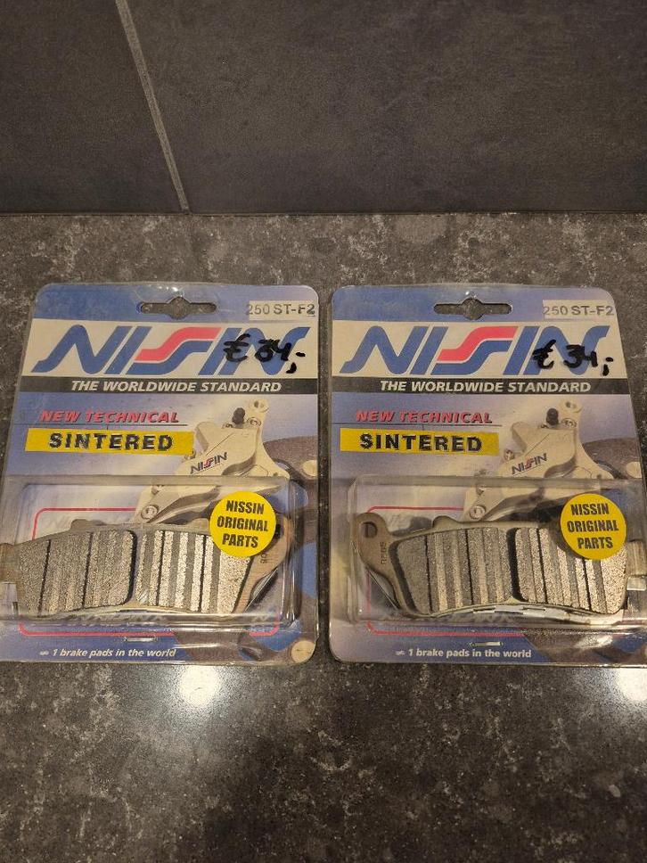 Remblokken Nissin voor Honda, Motoren, Onderdelen | Honda, Nieuw, Ophalen of Verzenden