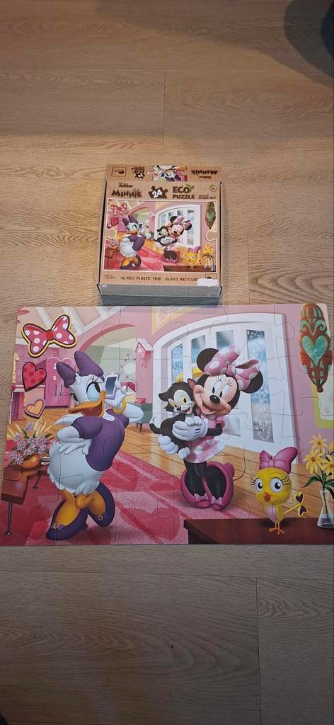 Minnie Mouse Puzzel, Kinderen en Baby's, Speelgoed | Kinderpuzzels, Ophalen of Verzenden