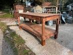 Oude bakkers werktafel pitsch-pine hout werkbank bakkerij, Ophalen