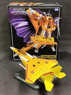 Transformers Takara Masterpiece MP-11S Sunstorm met doos, G1, Decepticons, Gebruikt, Ophalen of Verzenden