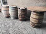 Regentonnen statafels, 150 liter of meer, Ophalen, Nieuw, Hout
