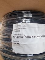 haspel 250 meter Athilex solarkabel zwart 4 mm2 - 200035, Ophalen, Nieuw, Kabel of Snoer