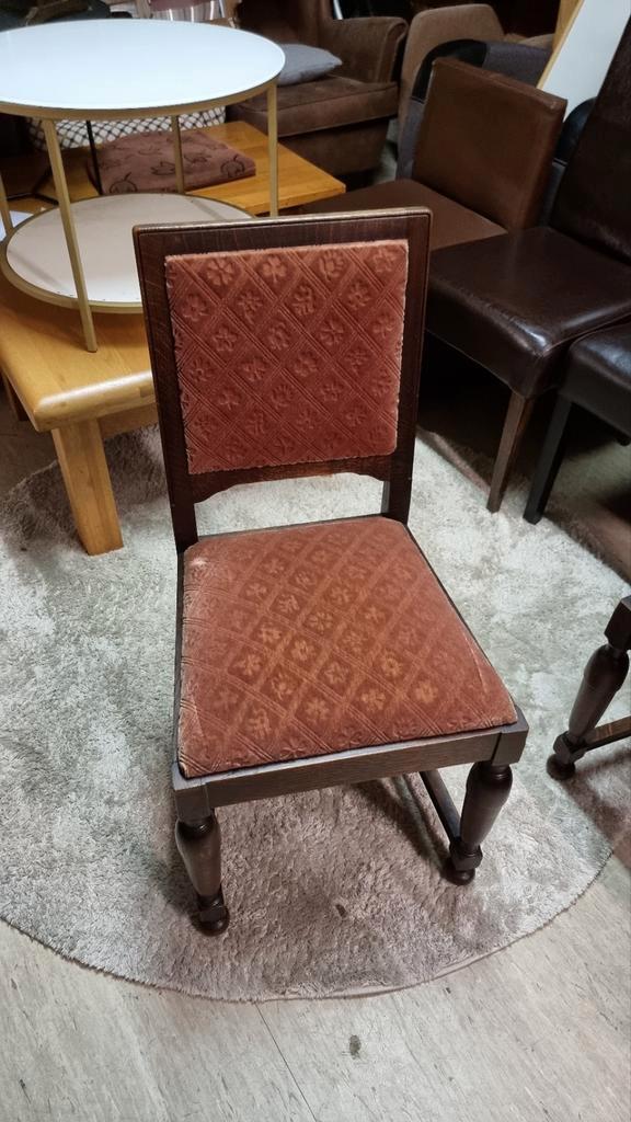Antique stoelen set (4) - Hoge kwaliteit, Huis en Inrichting, Stoelen, Zo goed als nieuw, Drie, Overige materialen, Bruin, Ophalen of Verzenden