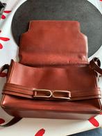Handtas Delvaux, Gebruikt, Bruin, Leer, Ophalen