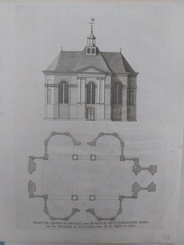 15 / Gefundeerde Kerk in de Waard Leiden - Leyden beschikbaar voor biedingen