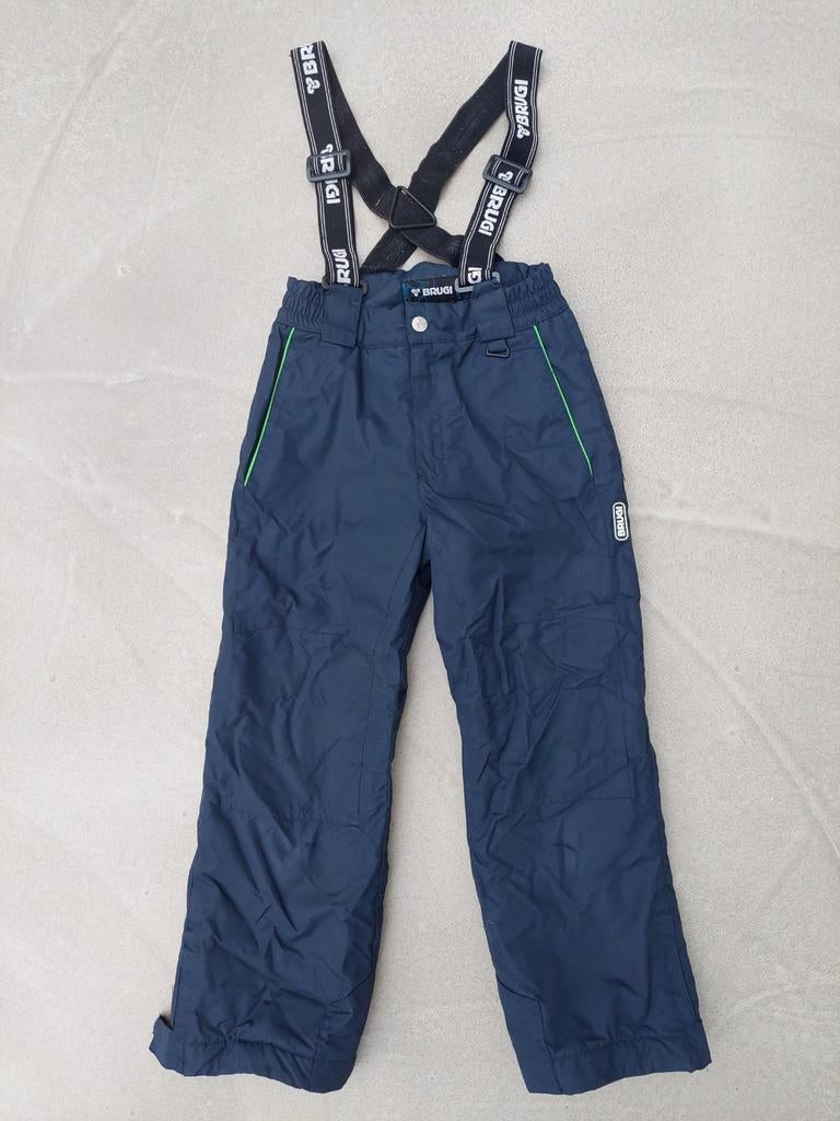 Skibroek maat 140 donkerblauw BRUGI, Broek, Gebruikt, Jongen of Meisje, Brugi