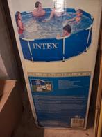 Intex opzetzwembad 3.05 x 76, Tuin en Terras, Zwembaden, Ophalen, Minder dan 80 cm, Rond, Zo goed als nieuw