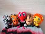 Lidl Safari Mini's knuffels 6x, Ophalen of Verzenden, Zo goed als nieuw, Overige typen