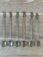 6 Indische Wajang Lepeltjes, gedetailleerde afbeeldingen, Ophalen