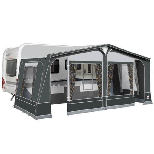 Doréma Daytona 240/270 antraciet / groen maat 15 (1000-1025), Caravans en Kamperen, Voortenten en Luifels, Nieuw, Ophalen