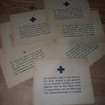 12 x bon gratis havermout Denemarken Nederlandse Rode Kruis!, Ophalen of Verzenden, Landmacht, Nederland, Embleem of Badge