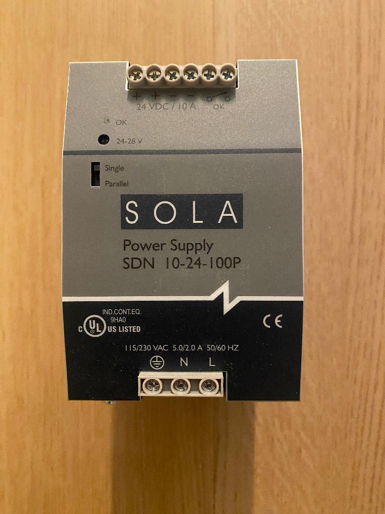 Sola  voeding power supply sdn 10-24-100p, Ophalen of Verzenden, Nieuw