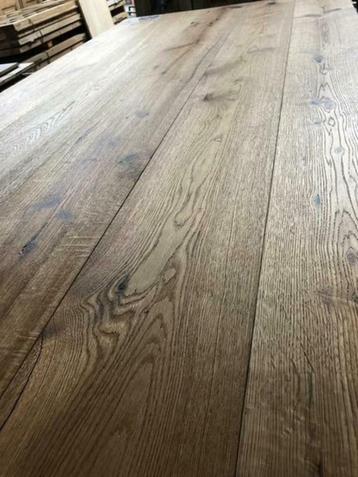 Eiken multi vloer gerookt en naturel geolied 19 cm breed beschikbaar voor biedingen