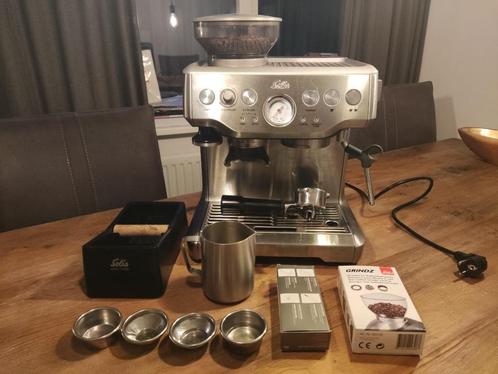 Solis Grind and Infuse Pro 115, Witgoed en Apparatuur, Koffiezetapparaten, Gebruikt, Gemalen koffie, Koffiebonen, Espresso apparaat