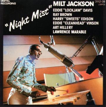 CD Milt Jackson - Night mist (Japan) beschikbaar voor biedingen