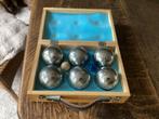 Jeu de boules in houten koffer voor, € 10, Ophalen of Verzenden, Gebruikt