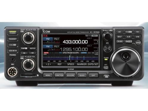 Icom IC-9700 met NEDERLANDSE handleiding, Telecommunicatie, Zenders en Ontvangers, Zender en Ontvanger, Ophalen of Verzenden