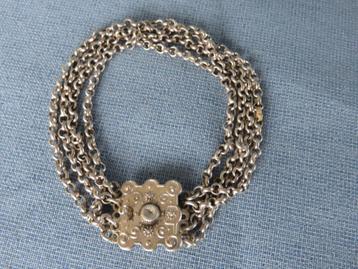 Antieke armband in 800 karaat zilver – ca. 1900 beschikbaar voor biedingen