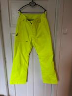 Spyder Skibroek Neon Geel - Maat L, Ophalen of Verzenden, Zo goed als nieuw, Maat 52/54 (L), Broek